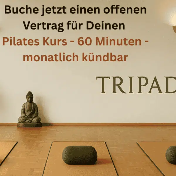 Vertragsbild, Tripada Akademie für 60-Minuten Pilates Kurs