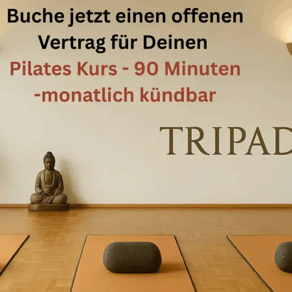 Vertragsbild, Tripada Akademie für 90-Minuten Pilates Kurs