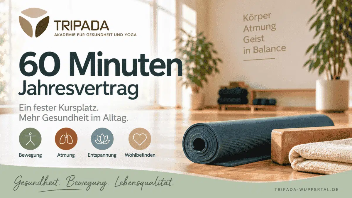 Tripada® Kurs – 60 Minuten – Jahresvertrag