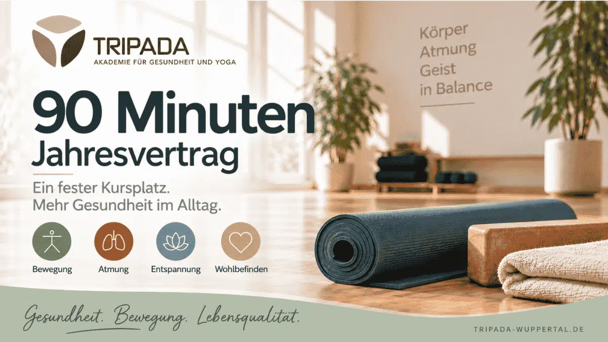Tripada® Kurs – 90 Minuten – Jahresvertrag