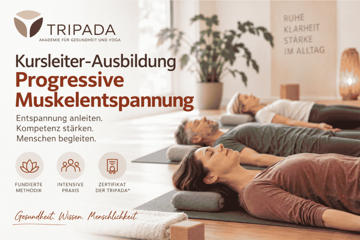 Kursleiter Ausbildung Progressive Muskelentspannung Tripada